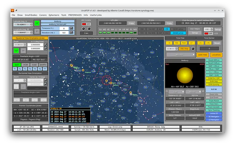 UrukFSP supports a minimum resolution 1366 x 768. In this case the two bottom panels are missing.
